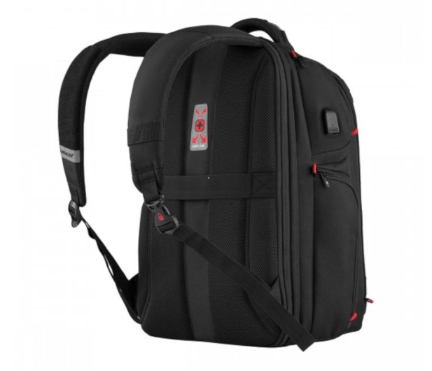 WENGER PlayerOne Gaming Backpack czarny 17.3" 611650 - 729386 - zdjęcie 3